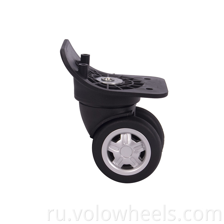 luggage accessories portable attachable luggage plastic wheels
